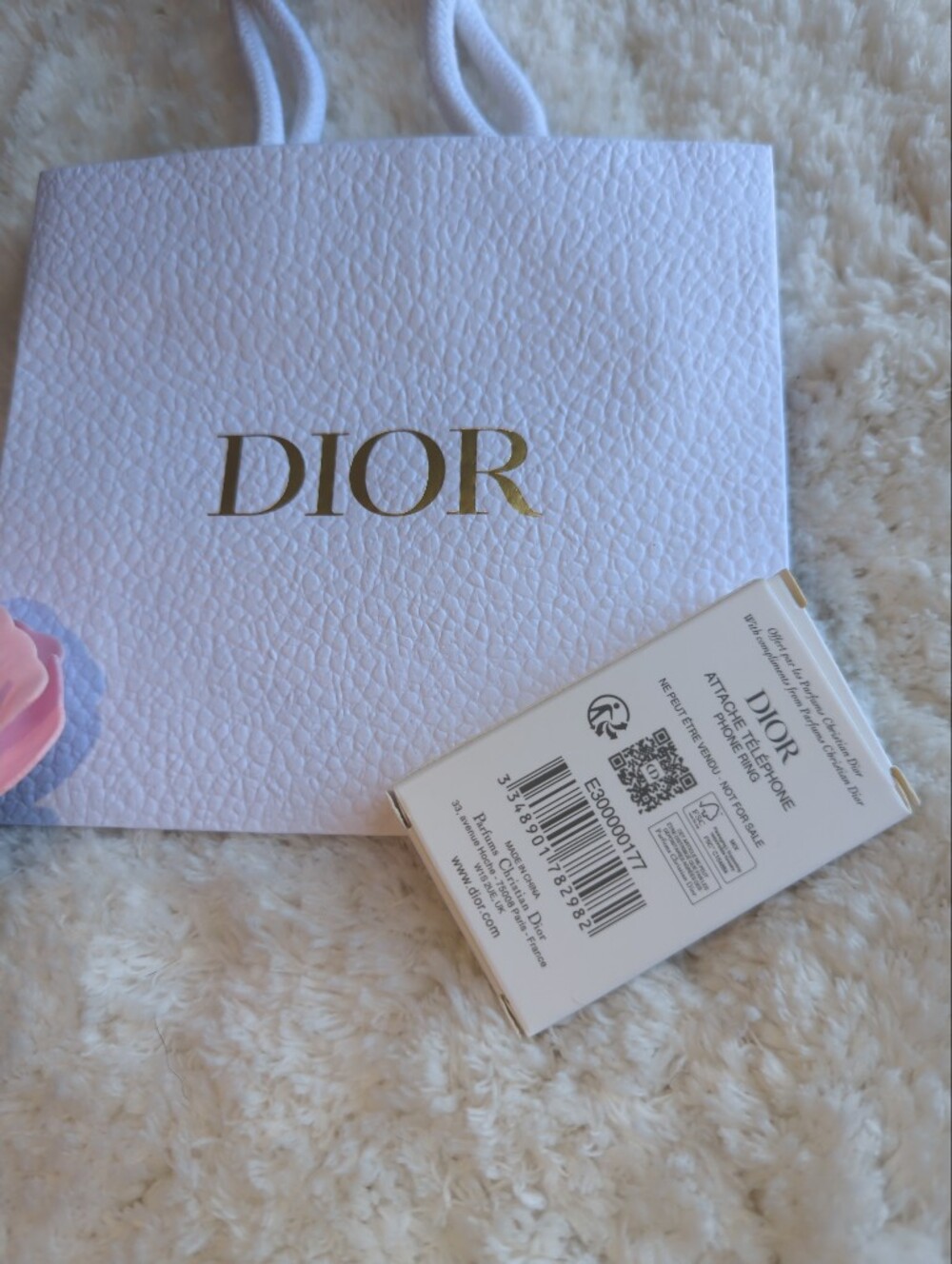 Dior Compact Phone Mirror Stand New In Box CD Logo + Gift Bag - Picture 7 of 9